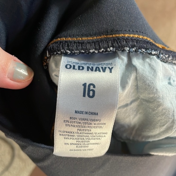 Old navy skinny maternity jeans size 16 - Picture 4 of 4